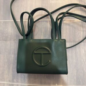Telfar Dark Green Mini Bag